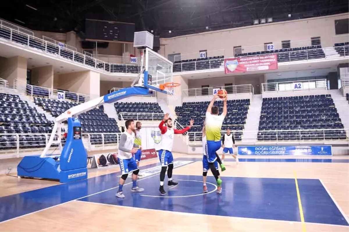 Denizli Basket Gemlik Maçı Hazırlıklarına Başladı