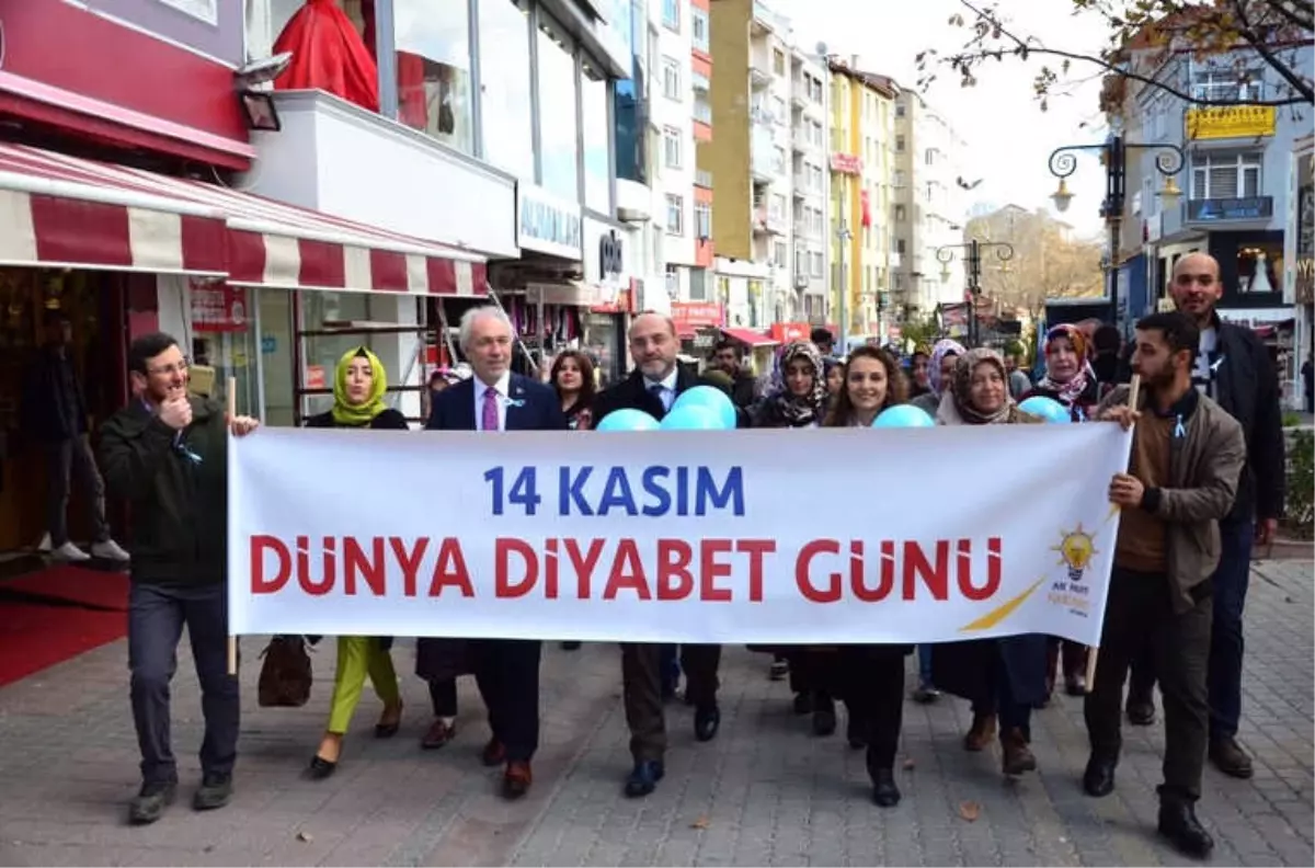 Diyabet İçin Yürüdüler