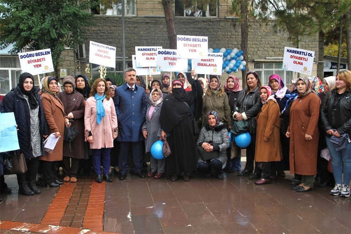 Elazığ\'da, \'14 Kasım Dünya Diyabet Günü\'