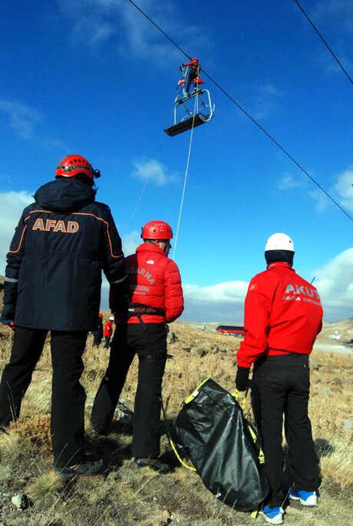 Erciyes\'te Kurtarma Tatbikatı