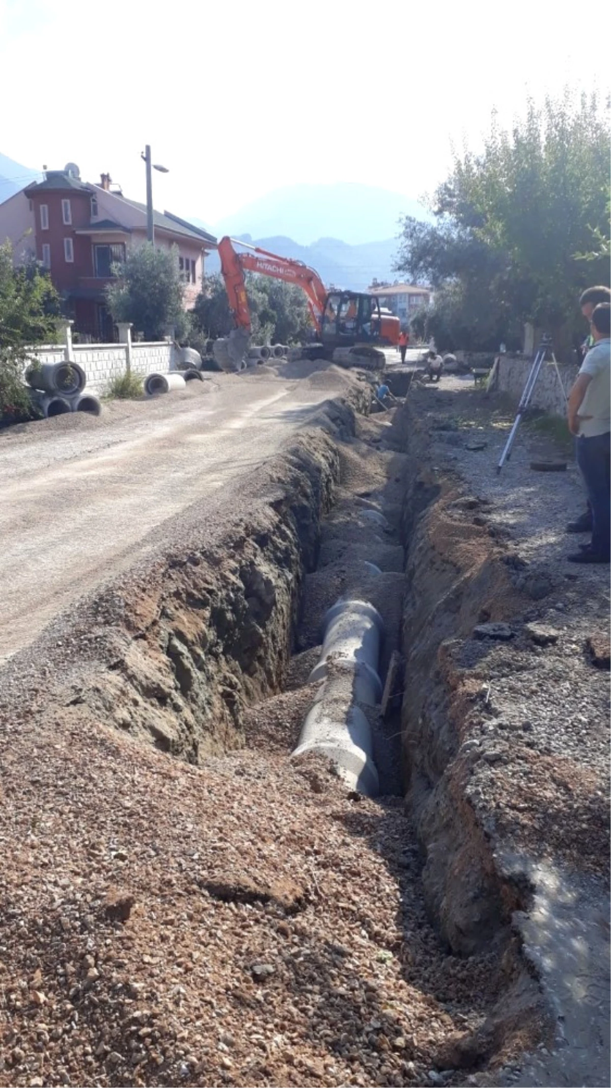 Fethiye\'ye Yeni Yağmur Suyu Hatları Yapılıyor