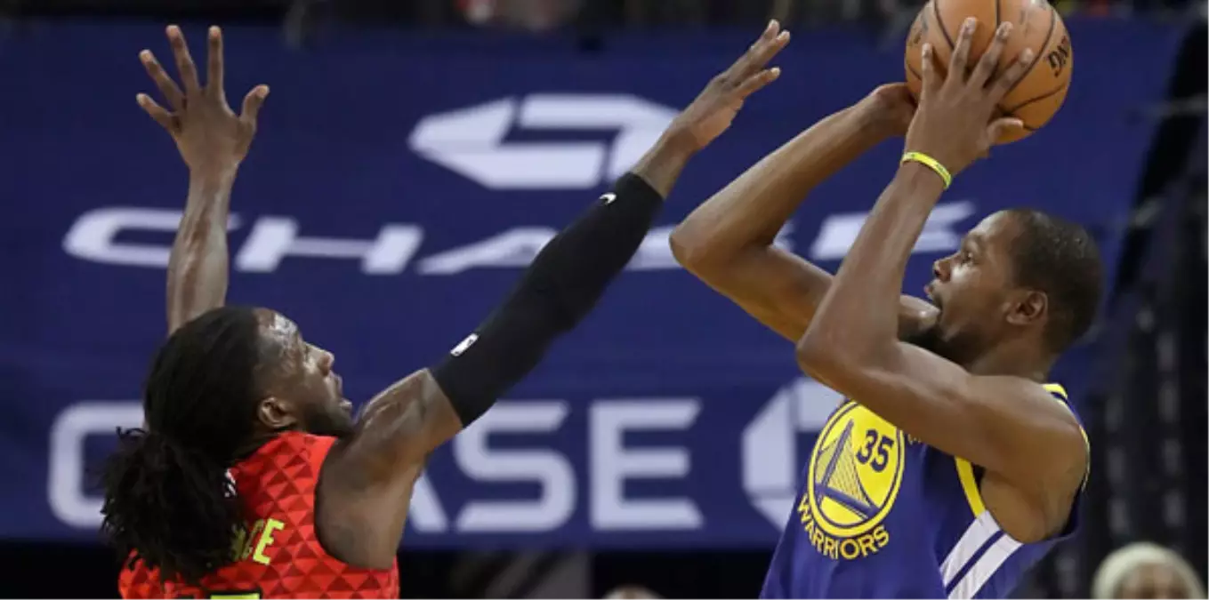 Golden State Warriors\'u, Kevin Durant Sırtladı