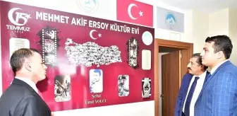 Kaymakam Keklik'ten Başkan Atilla'ya Hizmet Teşekkürü