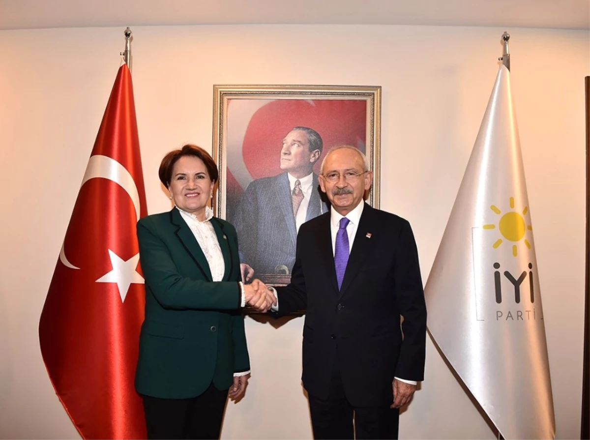 Kılıçdaroğlu ile Akşener Görüşmesi Başladı