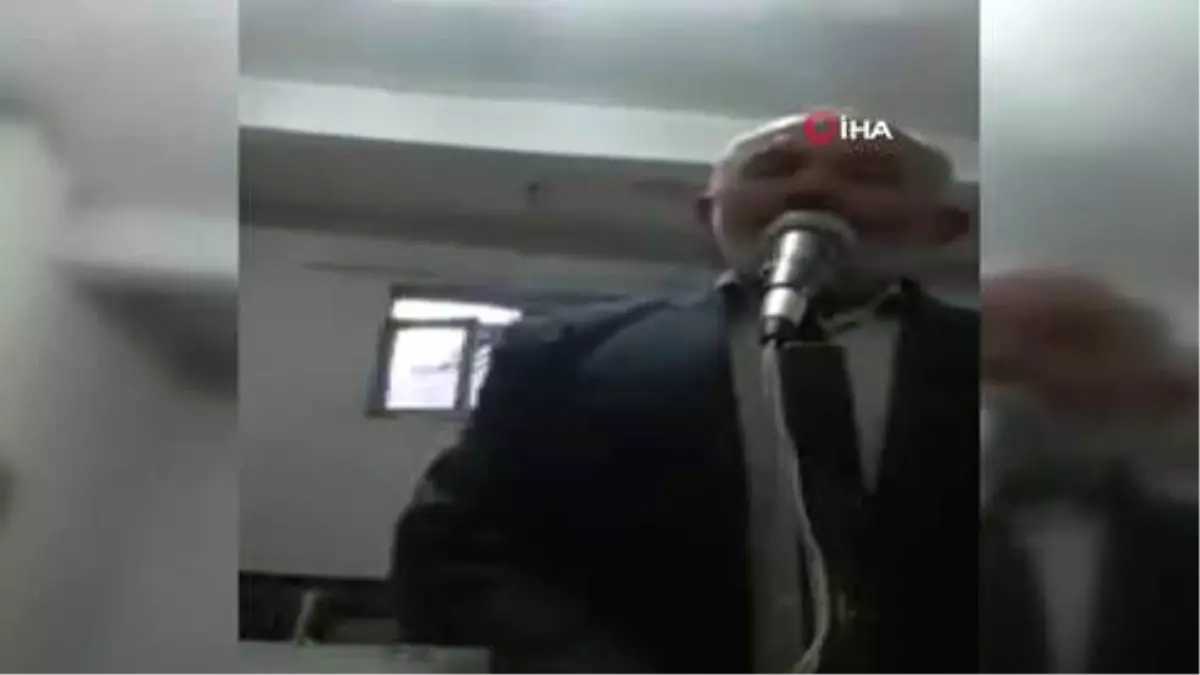 Köylüye Kızan Muhtar Cami Hoparlöründen Sitem Etti