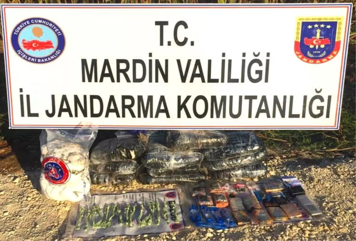 Mısır Tarlasında Mühimmat Bulundu