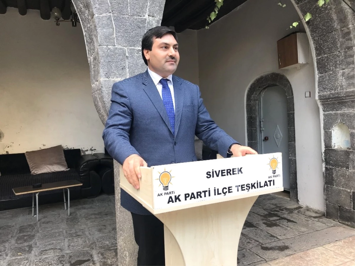 AK Parti Siverek İlçe Başkanı İstifa Etti