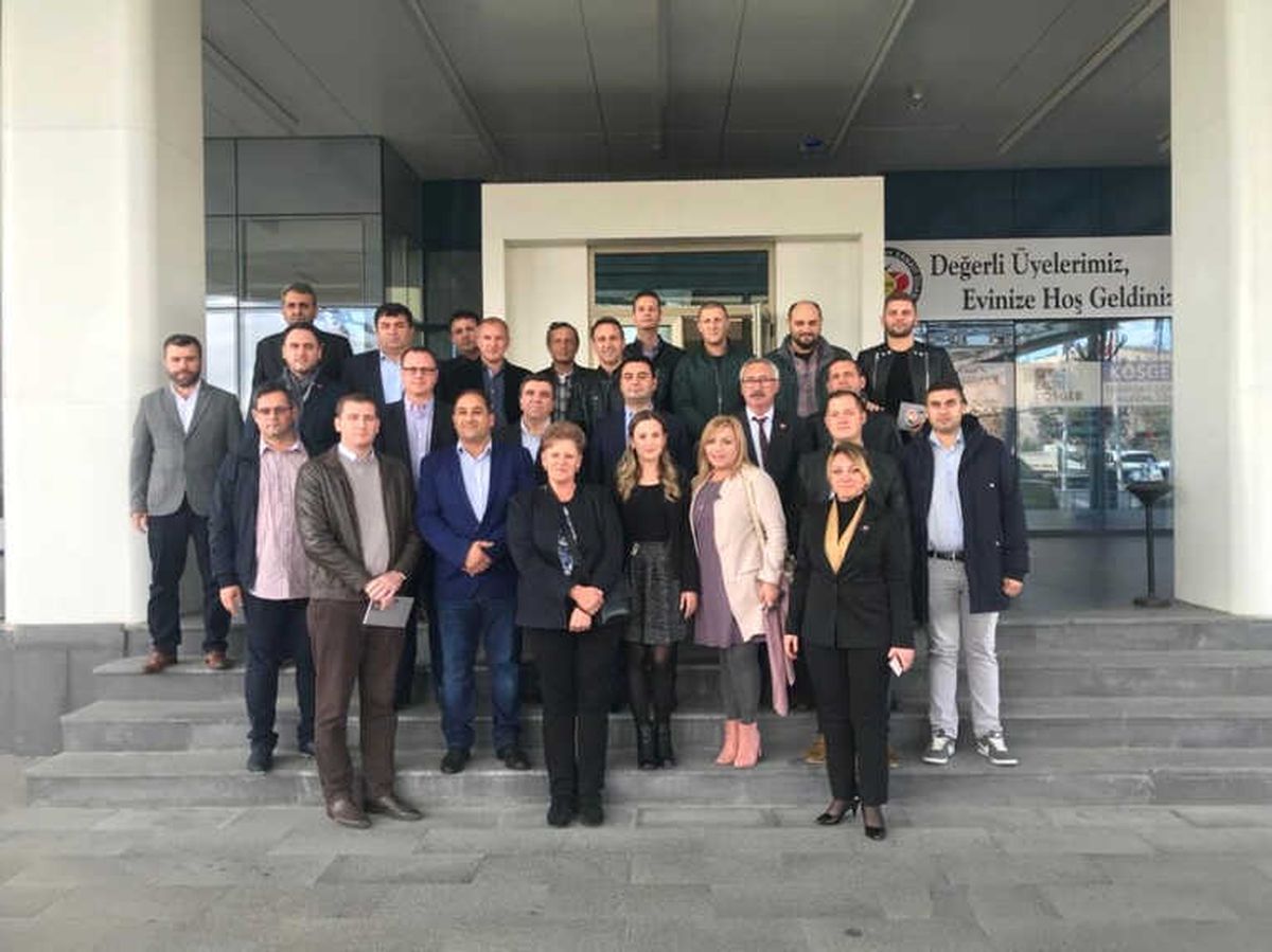 Ergene\'nin Kardeş Belediyesi Bölgedeki İş Adamları ile Buluştu