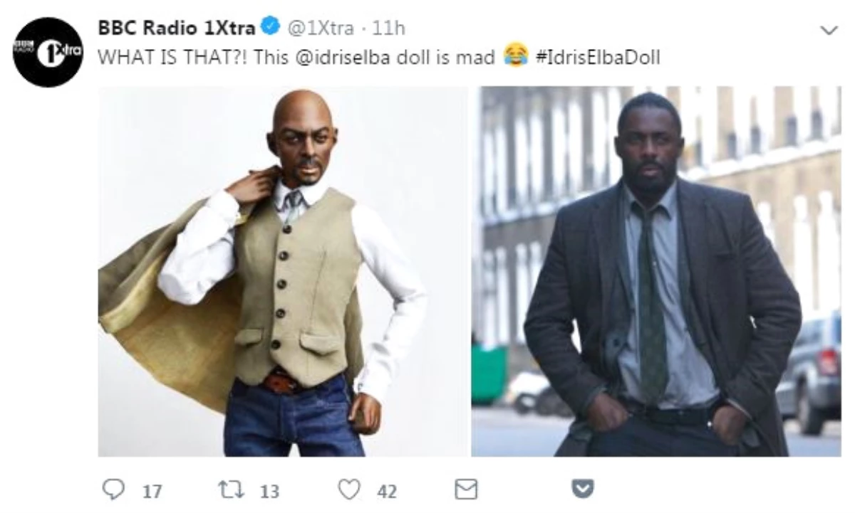 Idris Elba İçin Yapılan Oyuncak Bebek \'Benzerlik\' Tartışması Başlattı