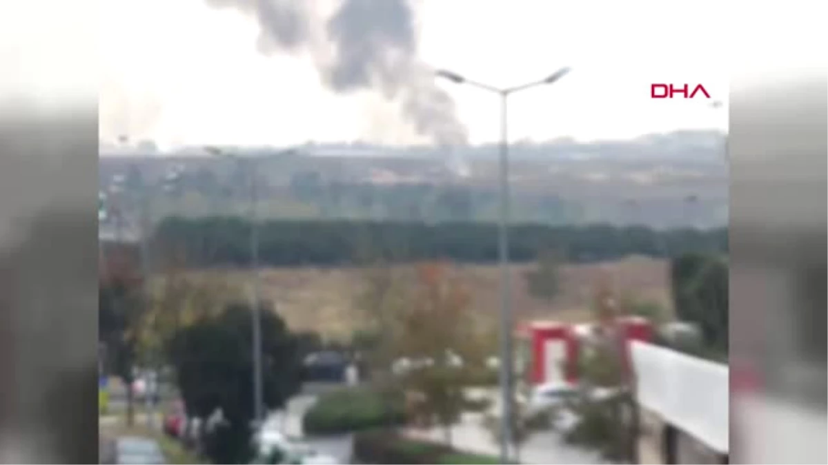 İstanbul Atatürk Havalimanı\'ndaki Yangın Tatbikatını Gerçek Sandılar