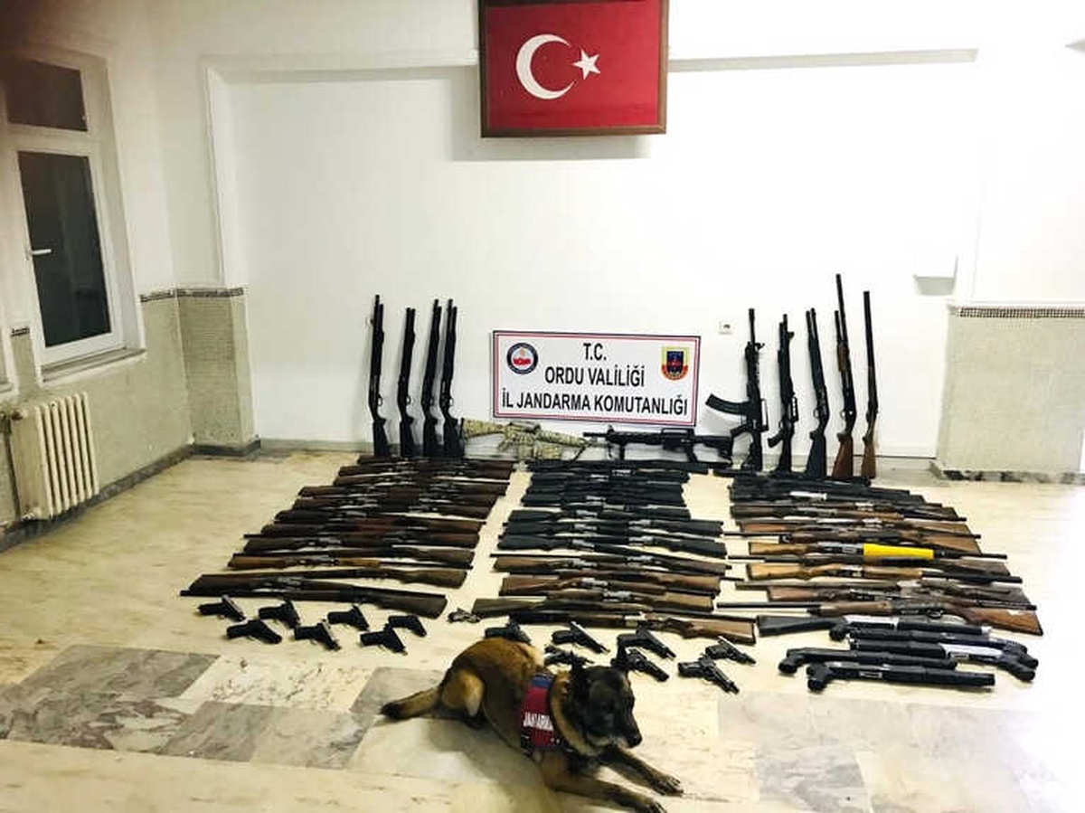 Ordu\'da Jandarma Aranan 109 Kişiyi Yakaladı