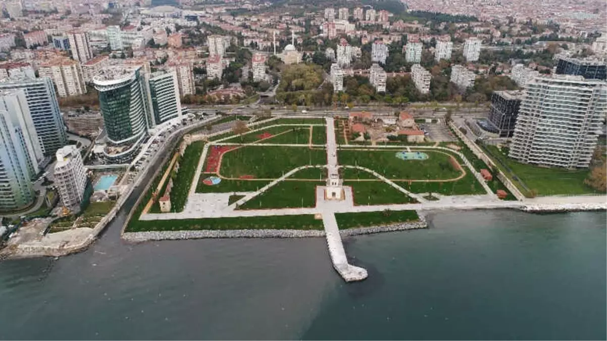 Baruthane Millet Bahçesi\'nin Açılış Öncesi Son Hali Havadan Görüntülendi