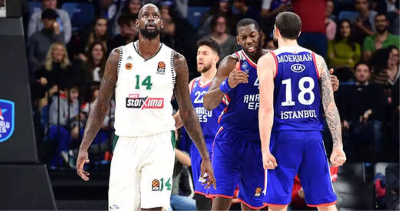 Anadolu Efes, Panathinaikos\'u Evine Eli Boş Gönderdi: 78-62