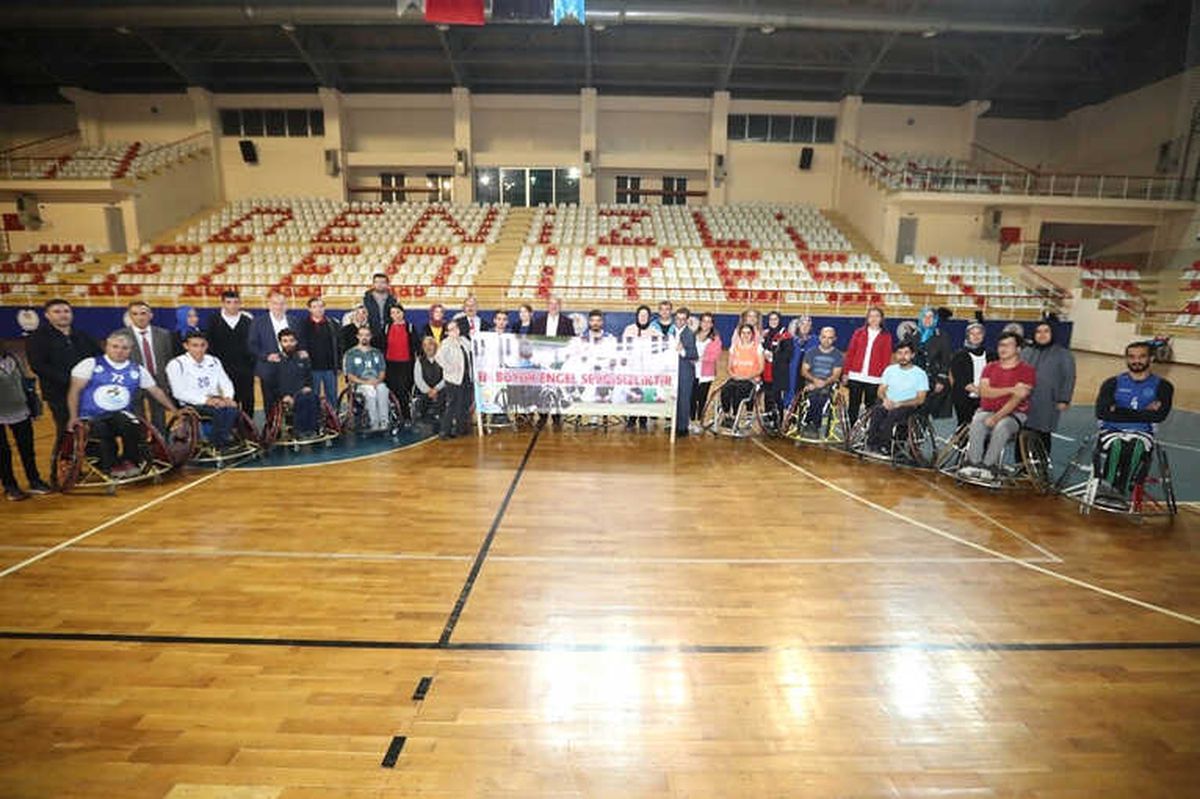 Başkan Gürlesi\'nden Engelli Sporculara Moral Ziyareti