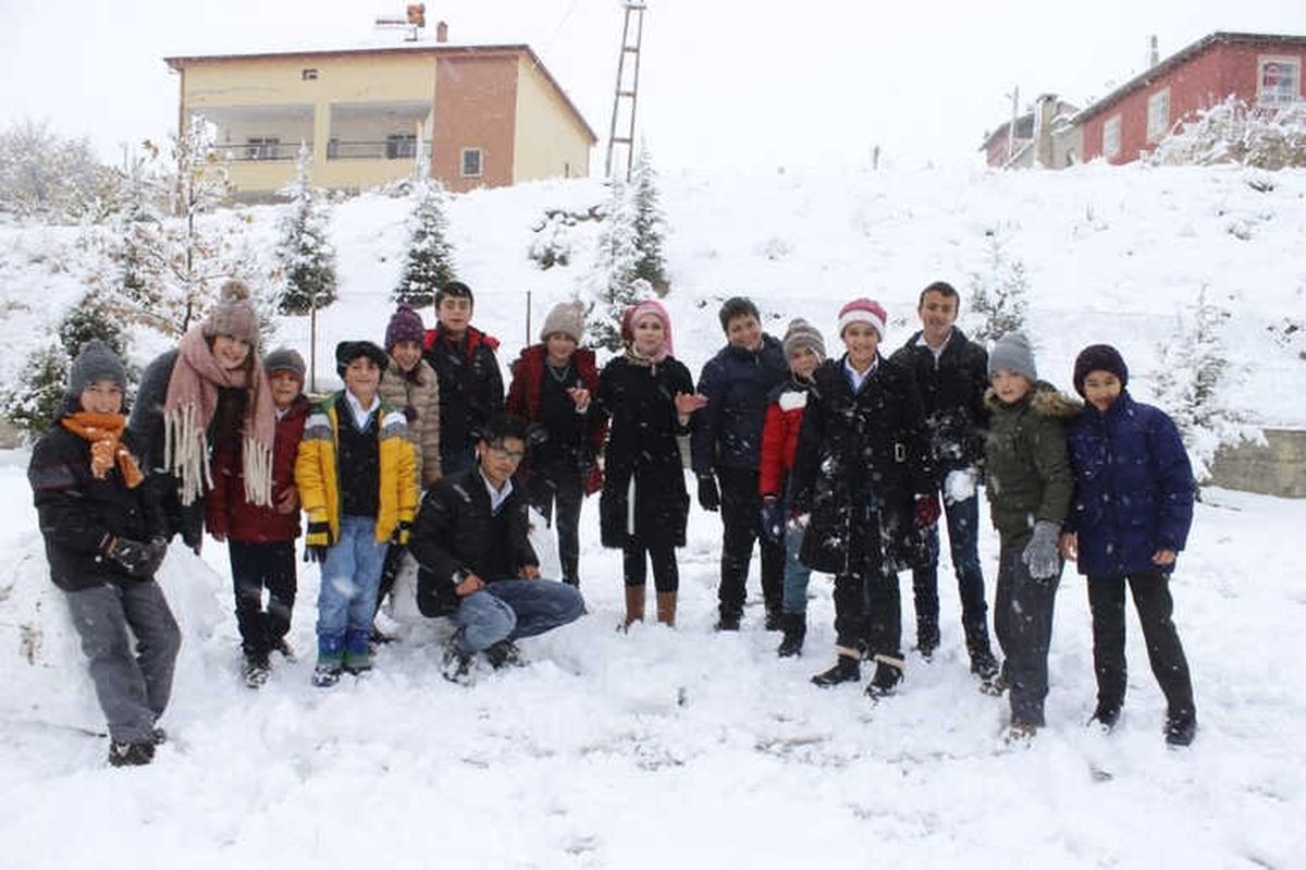 Çocuklar Karın Keyfini Çıkardı
