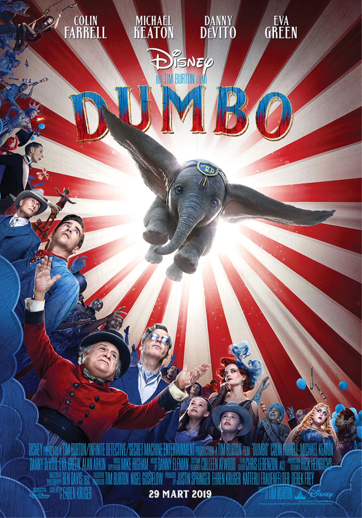 Dumbo\'yu, Yepyeni Bir Canlı Aksiyon Macera Olarak Sunuyor