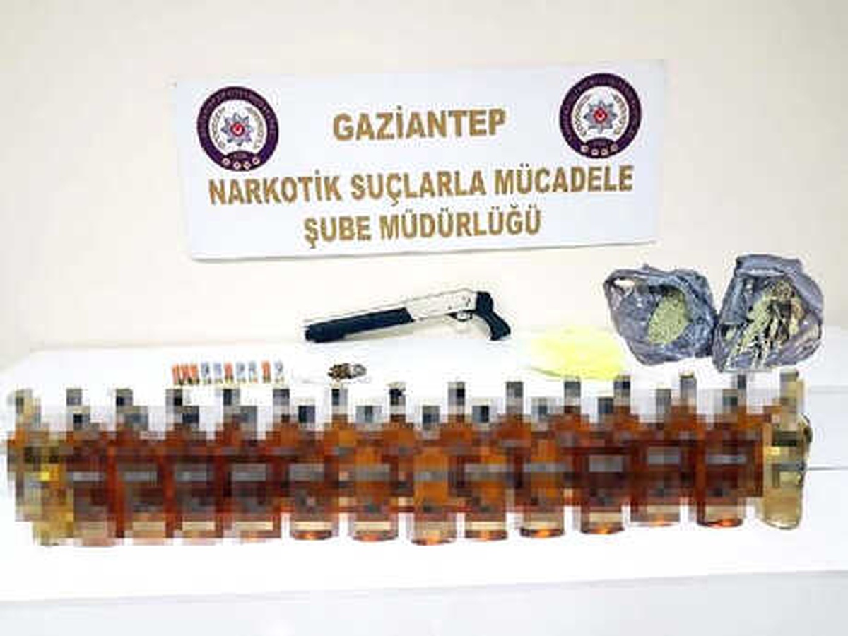 Gaziantep\'te Uyuşturucu Operasyonu: 6 Gözaltı