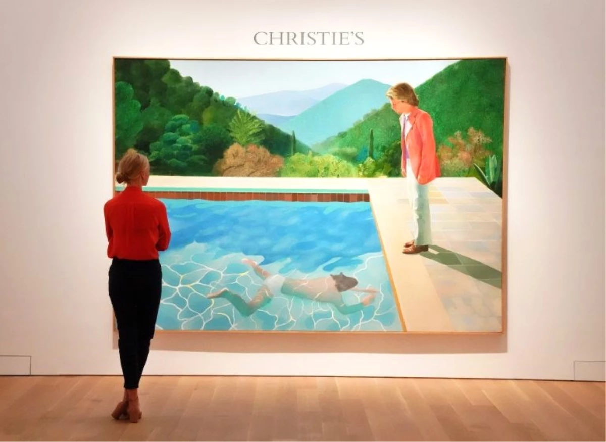 Hockney\'nin Resmi 90 Milyon Dolara Satıldı: Yaşayan Bir Sanatçıya Ait En Pahalı Sanat Eseri Oldu
