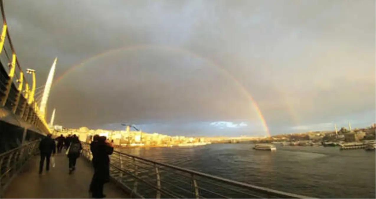 İstanbul\'da Gökkuşağı Sürprizi! Gökkuşağı Neden ve Nasıl Oluşur?