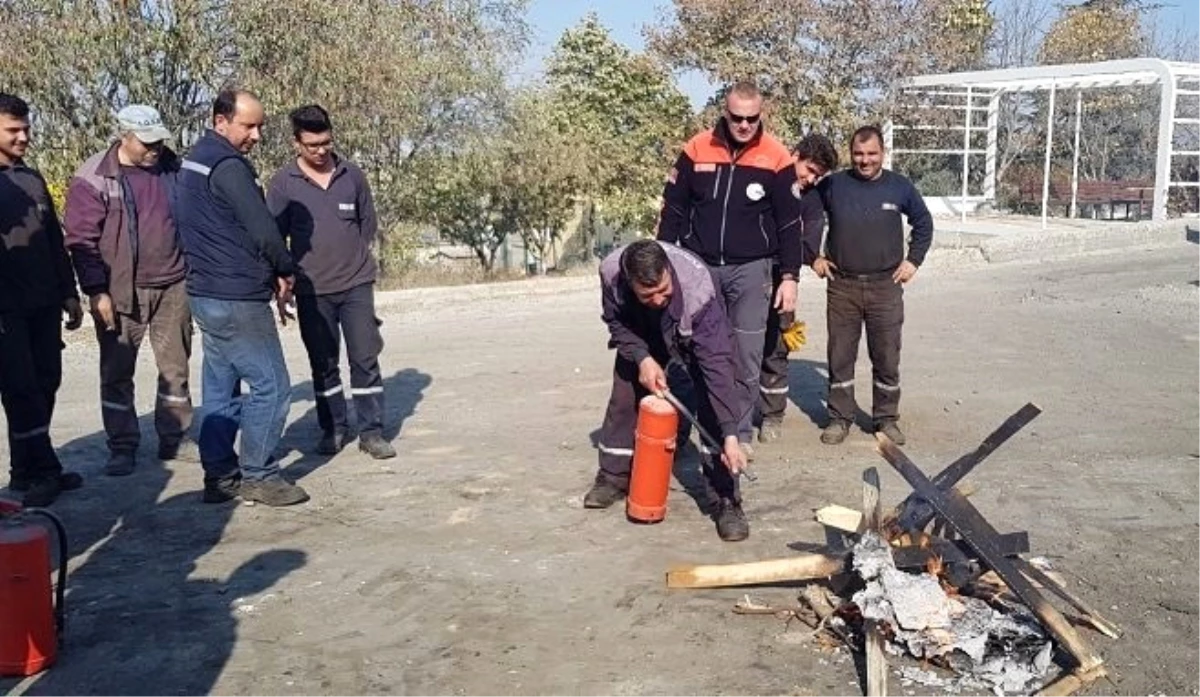 Özel Sektör Kuruluş Personeline Afet ve Acil Durum Eğitimi Verildi