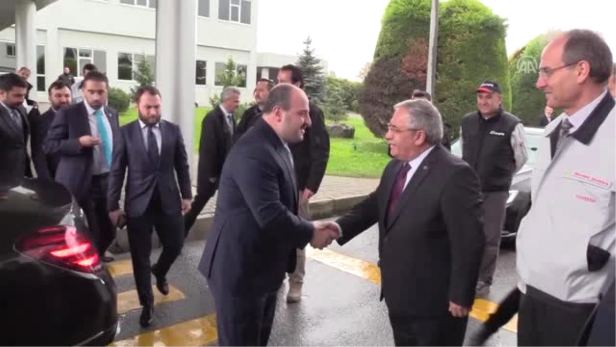 Sanayi ve Teknoloji Bakanı Varank, Toyota Türkiye Fabrikasına Geldi