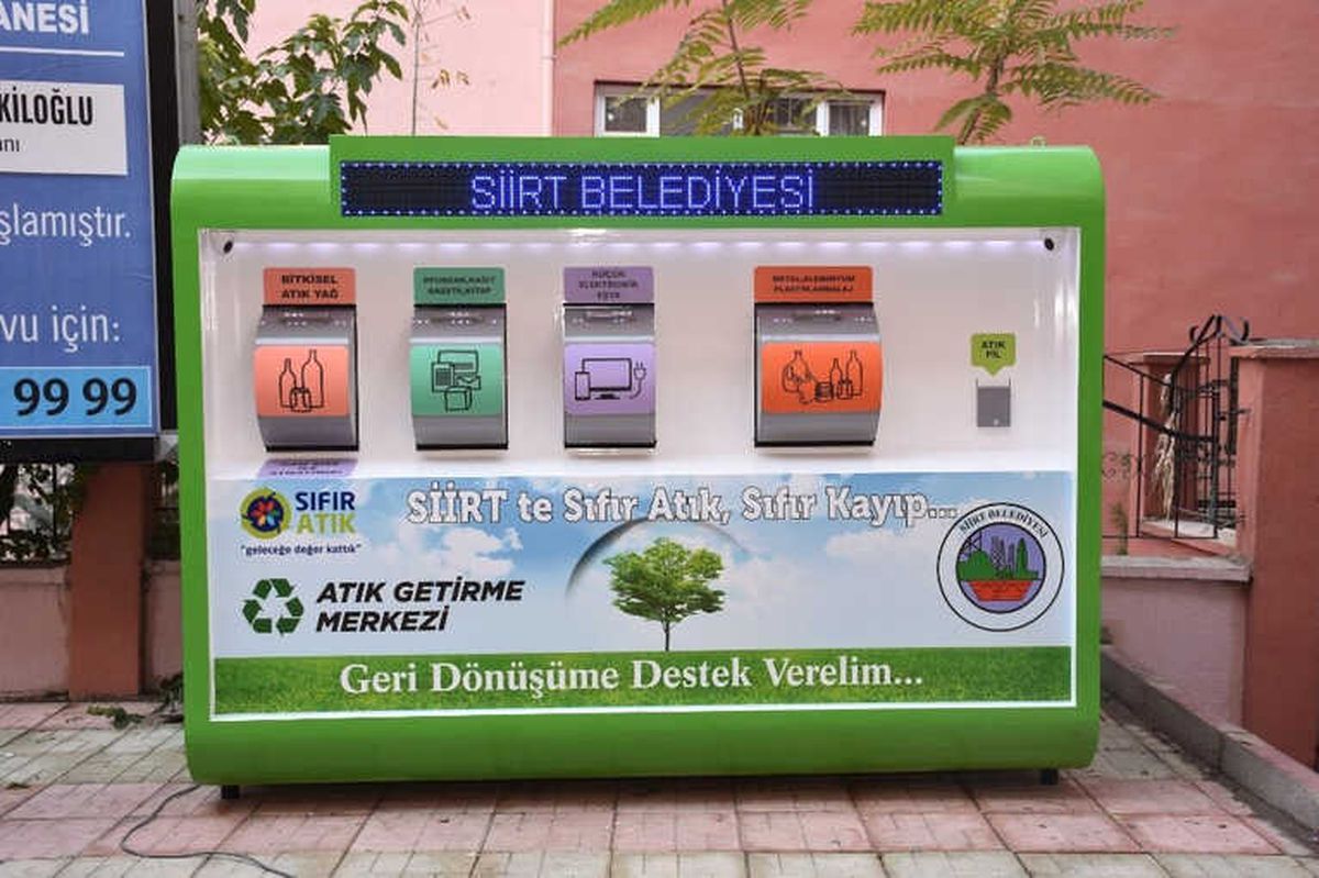 Siirt\'te Plastik Atıklar Geri Dönüşüme Kazandırılacak
