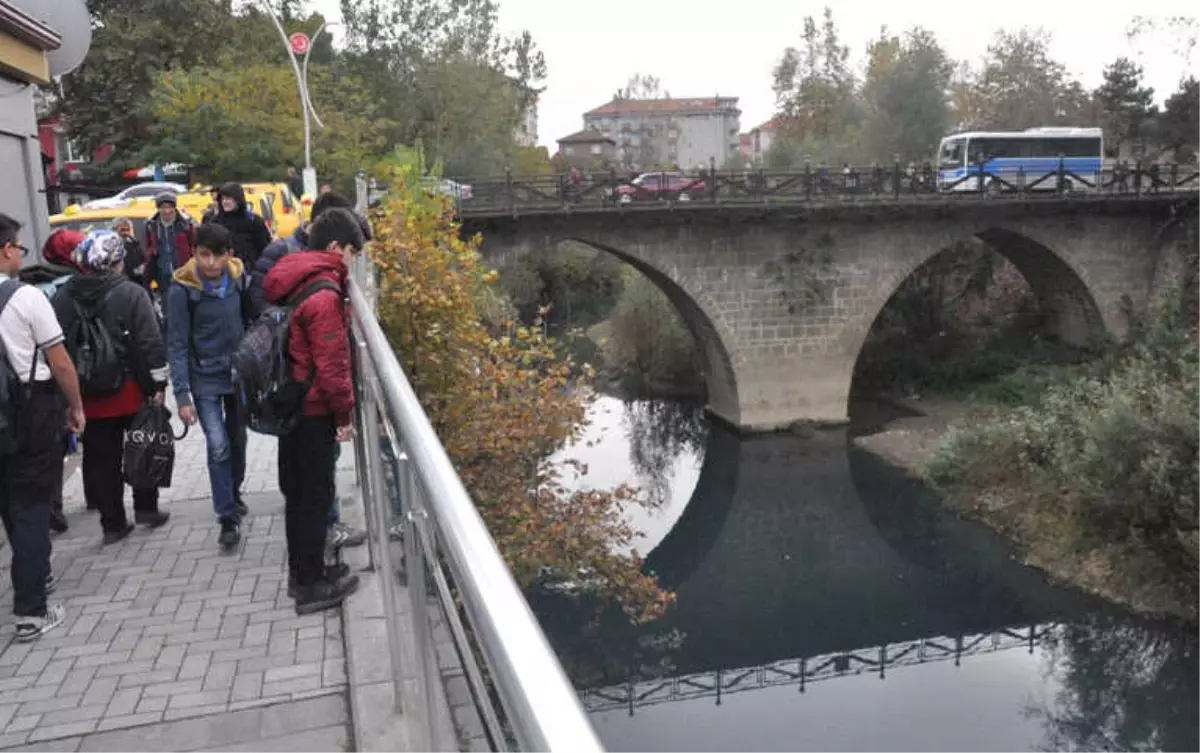 Bartın Irmağı Siyaha Büründü