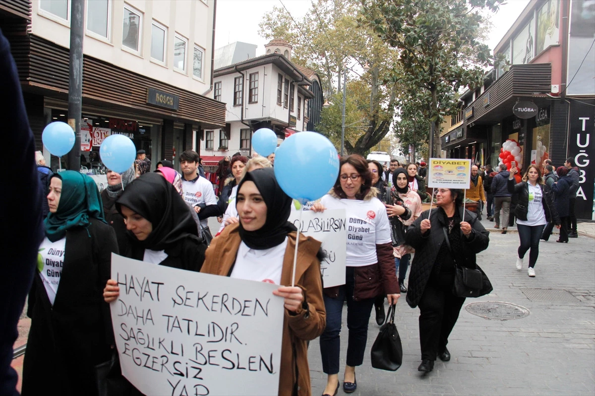 Diyabet Hastalığına Dikkat Çekmek Yürüdüler