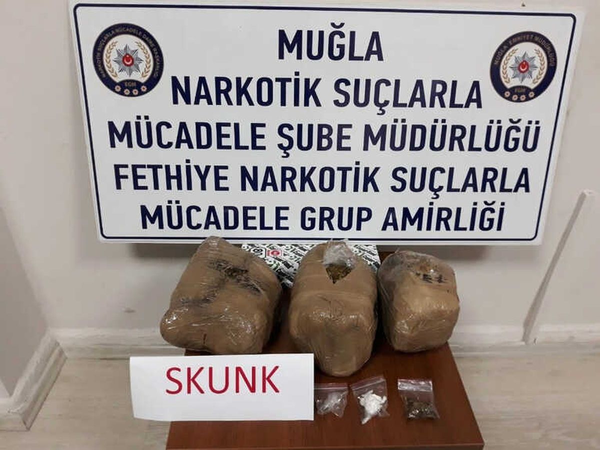 Fethiye\'de Uyuşturucu Operasyonu: 2 Gözalt