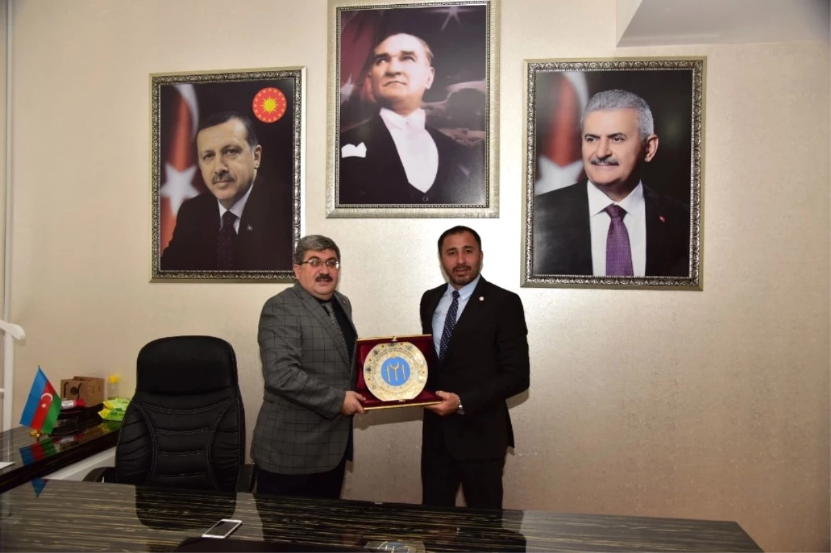 Judo Federasyonu Başkanı Huysuz\'dan Belediye Başkanı Can\'a Ziyaret