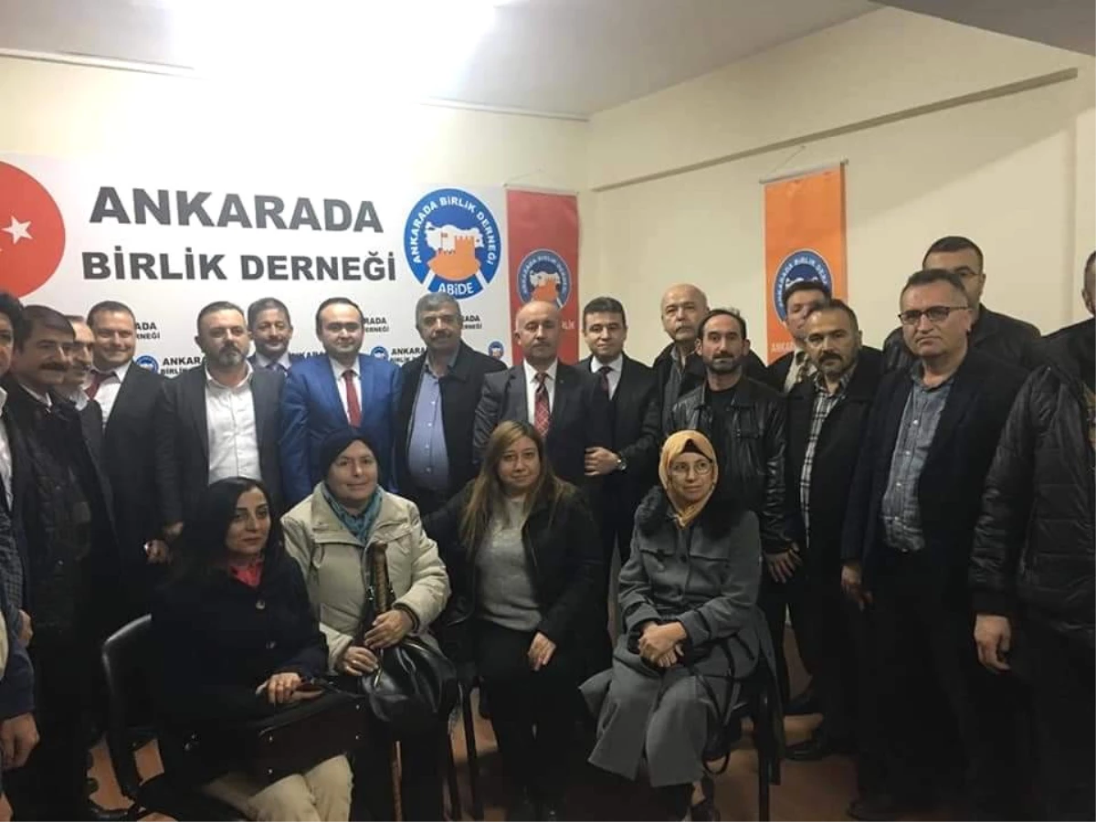 Sincan Belediye Başkanı Ercan, Ankara\'da Birlik Sohbetleri\'nin Konuğu Oldu