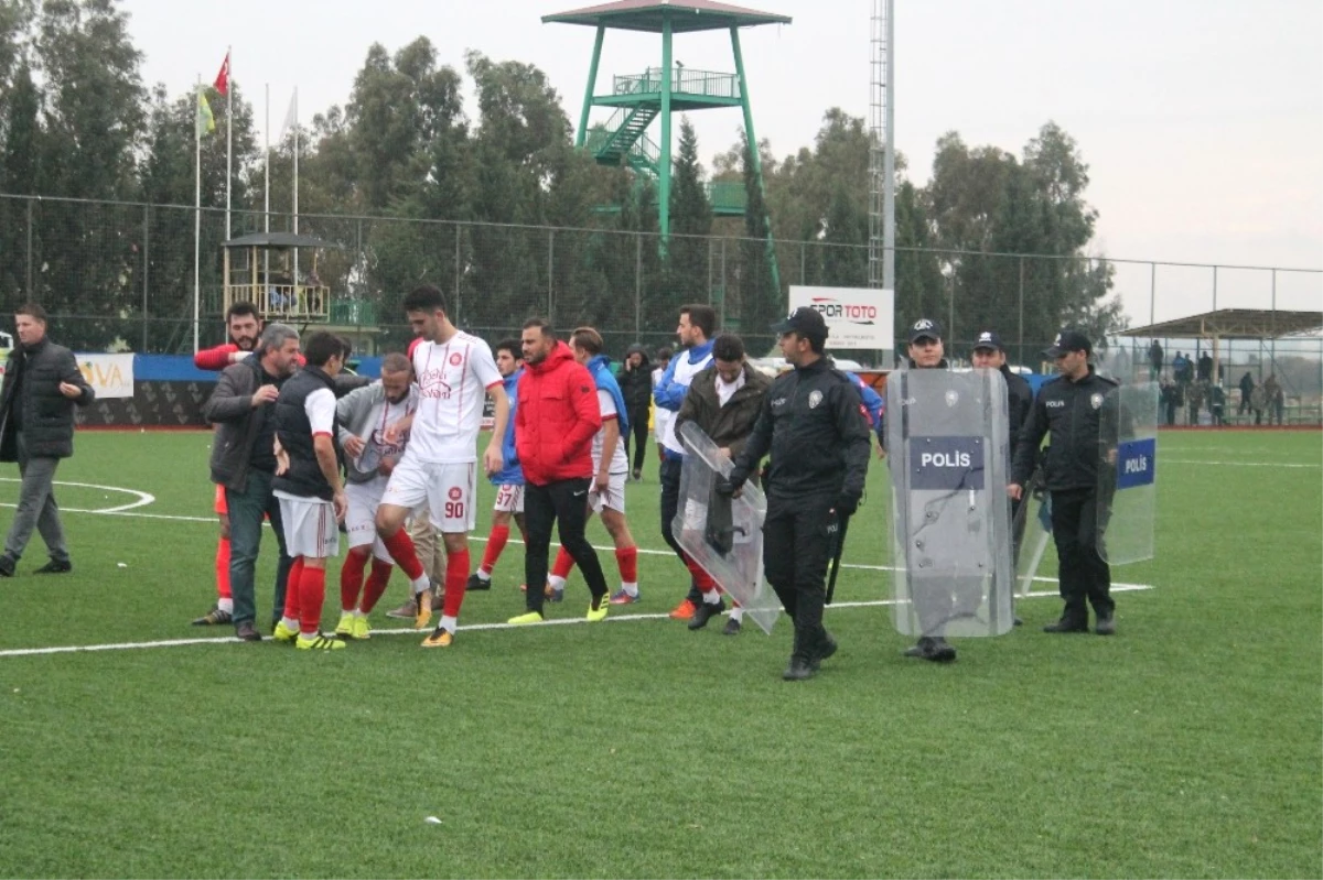 Amatör Maçta Kaleci ve 10 Taraftar Gözaltına Alındı