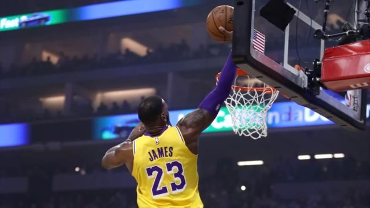 Lebron Rekor Kırdı, Lakers Kazandı