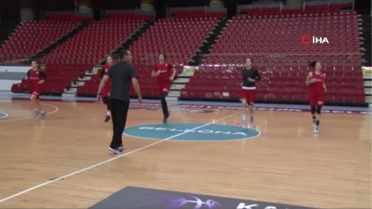 A Milli Kadın Basketbol Takımı, Belarus Maçına Hazırlanıyor