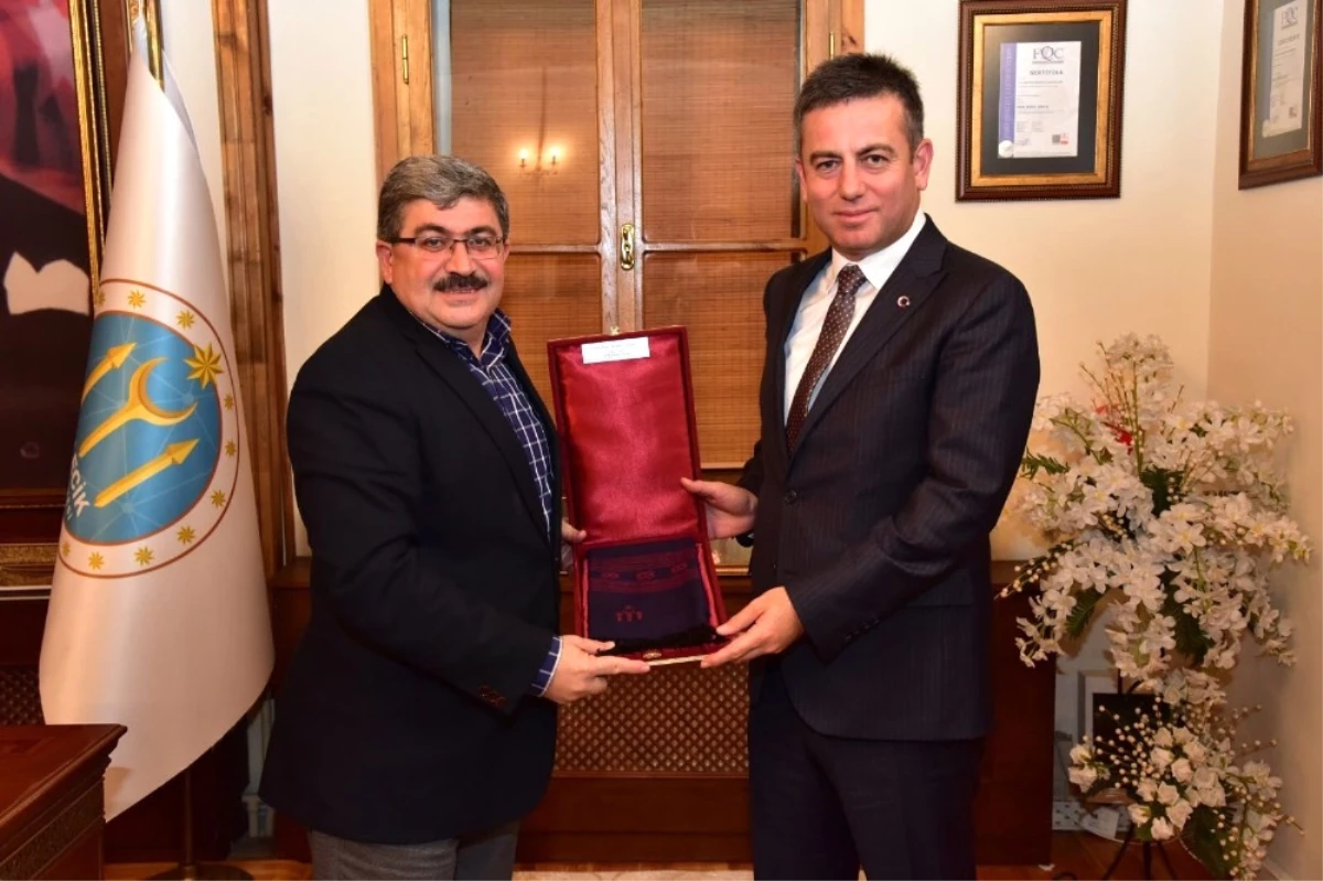 Ankara Milletvekili Aydın, Başkan Can ile Bir Araya Geldi