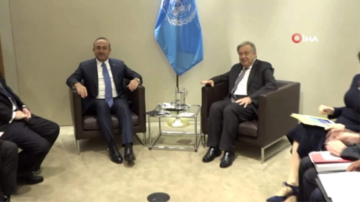 Çavuşoğlu ile Guterres Kaşıkçı Cinayetini Görüştü
