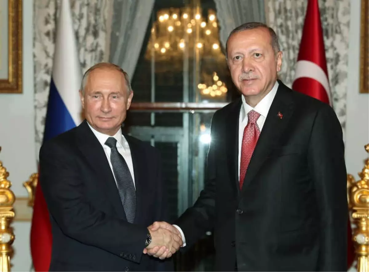 Cumhurbaşkanı Erdoğan, Rusya Devlet Başkanı Putin ile Bir Araya Geldi