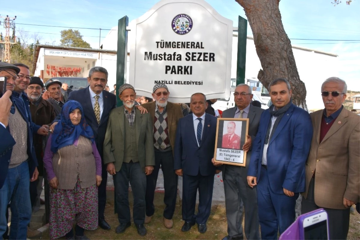 Tümgeneral Mustafa Sezer Parkı Törenle Açıldı