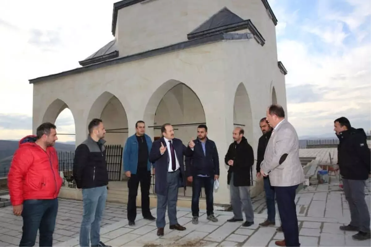 Vali Pehlivan, Abdulvehhab Gazi Türbesi ve Çevresindeki Çalışmaları İnceledi