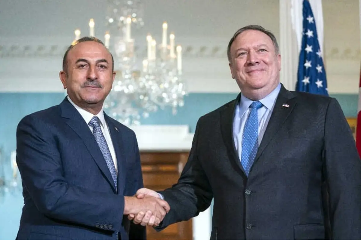 Bakan Çavuşoğlu, ABD Dışişleri Bakanı Pompeo ile Görüştü