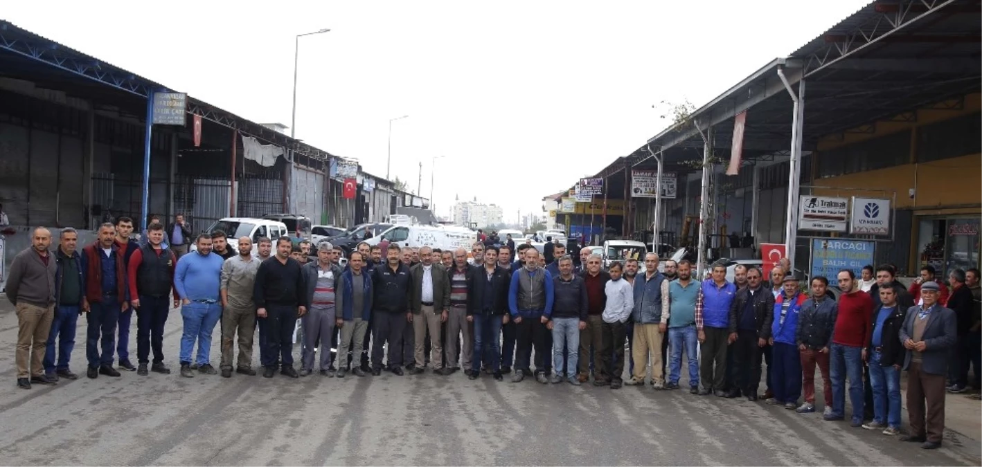 Başkan Genç Sanayi Esnafıyla Buluştu