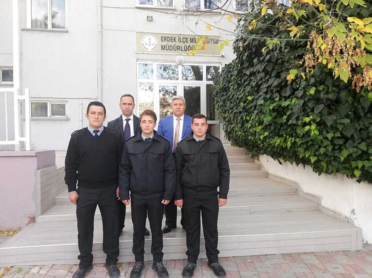 Erdek\'teki Okullara Özel Güvenlik