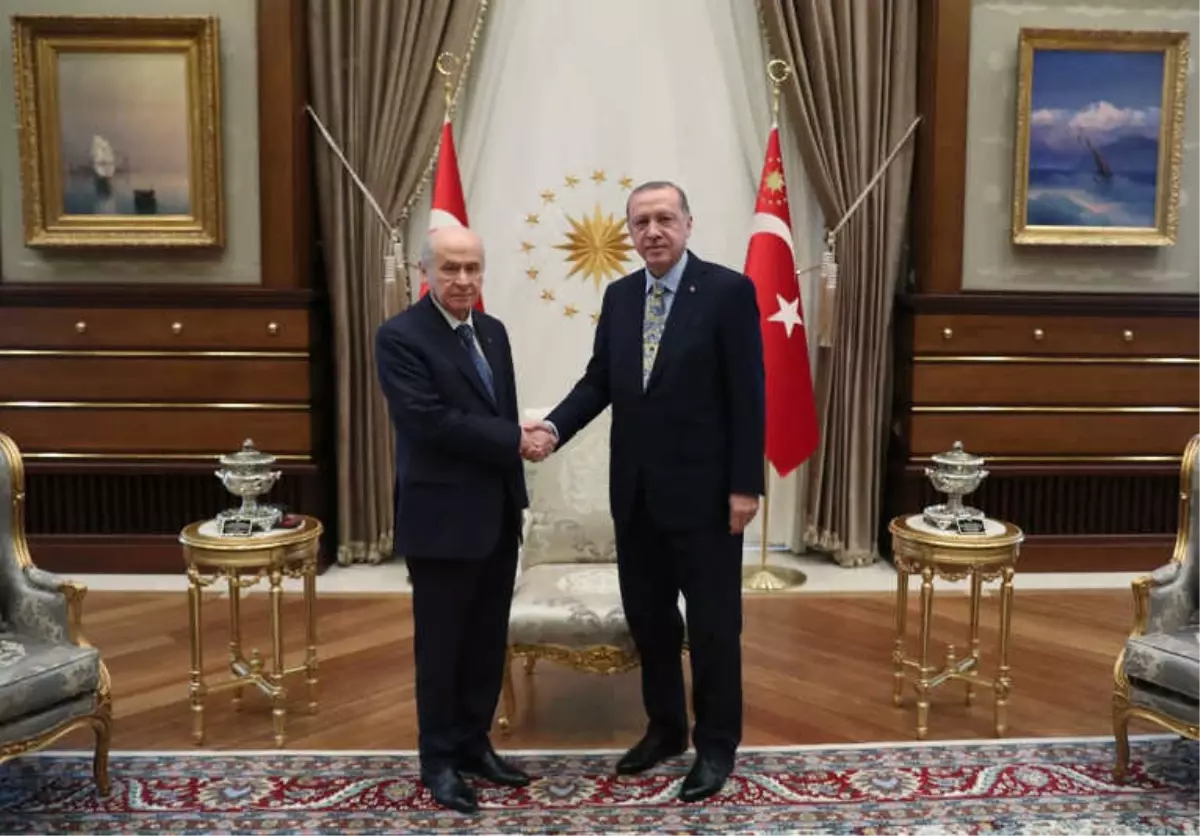 Erdoğan ve Bahçeli Bir Araya Geliyor