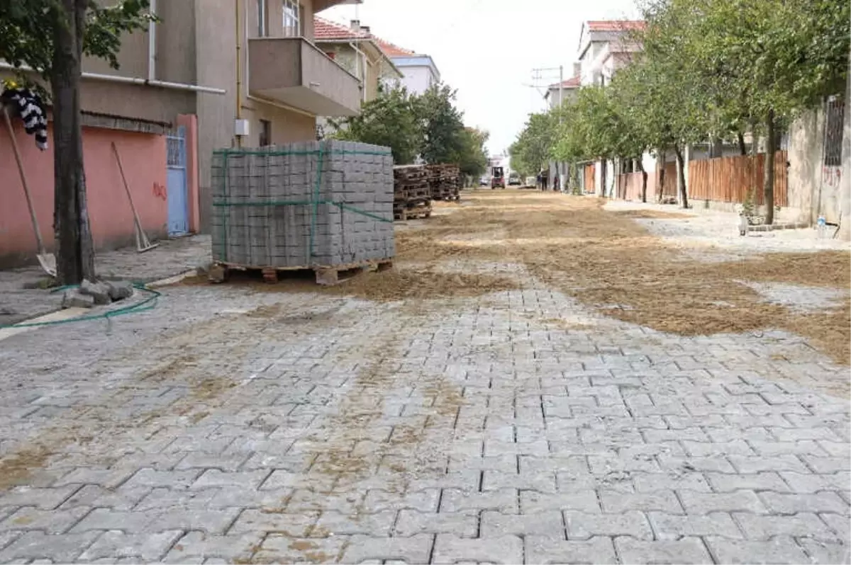 Ergene\'de 90 Kilometre Parke Taş Yol Yapıldı