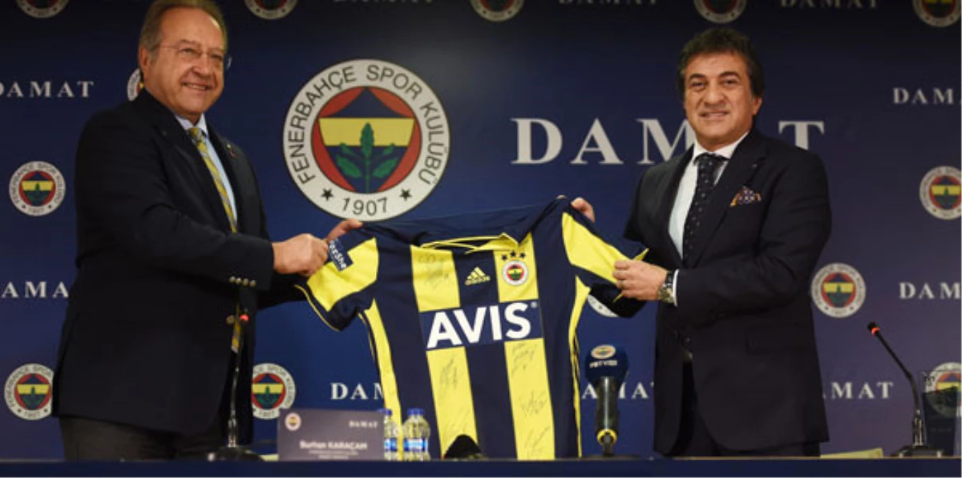 Fenerbahçe, Damat ile Sponsorluk Anlaşması Yaptı