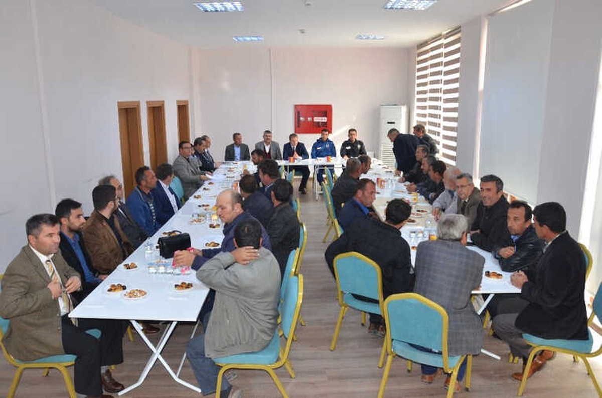 Günyüzü\'nde Güvenlik ve Muhtarlar Toplantısı