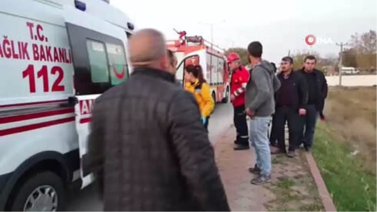 Otomobil 100 Metre Takla Attı, Burnu Bile Kanamadı