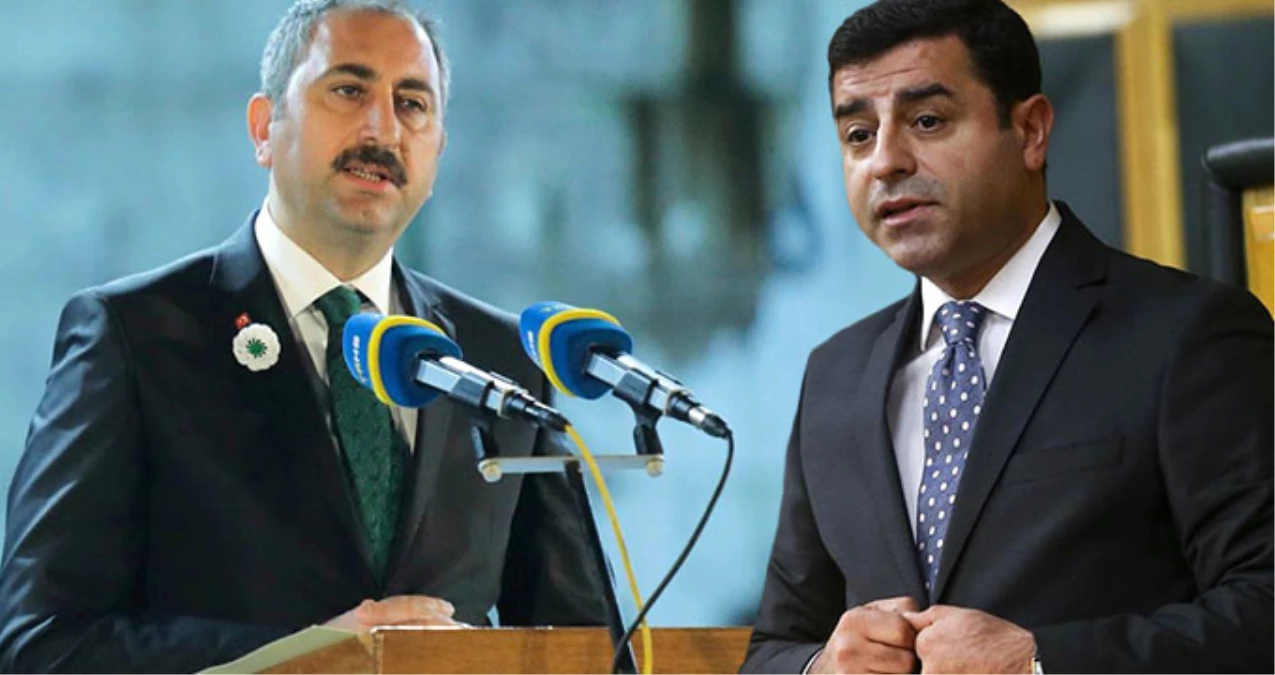 Adalet Bakanı Abdulhamit Gül, AİHM\'nin Selahattin Demirtaş Kararını Değerlendirdi