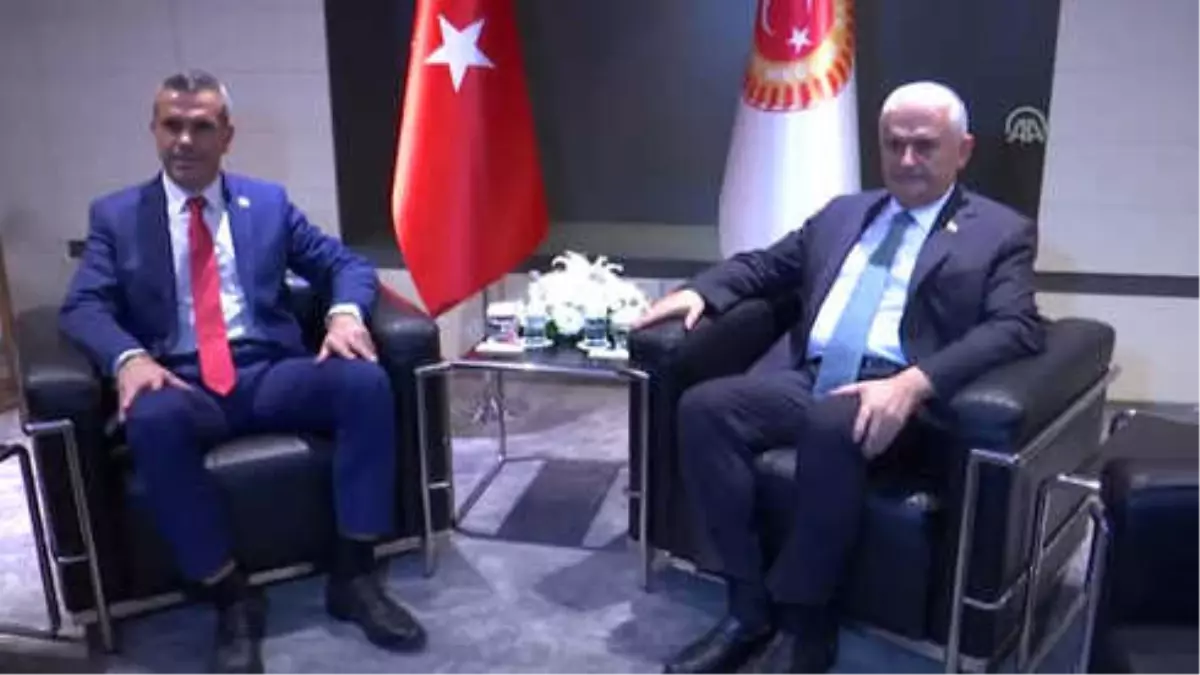 TBMM Başkanı Yıldırım, KKTC Cumhuriyet Meclisi Başkanı Uluçay ile Görüştü