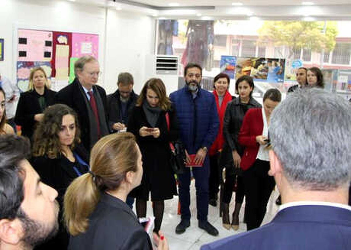 AB Delegasyonu Başkanı Berger, Yabancı Gazetecilerle Gaziantep\'te